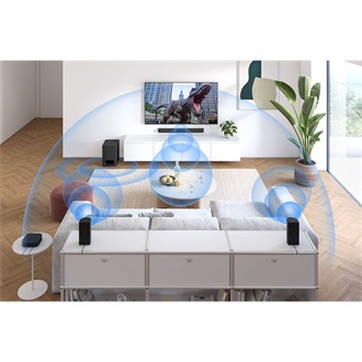 Sony HT-S60 BRAVIA Theatre System 6 5.1 hangprojektor fekete