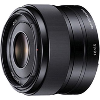 Sony E 35mm F1,8 OSS fényképezőgép optika fekete