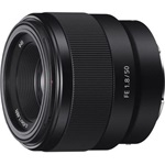 Sony FE 50mm f/1.8 fényképezőgép optika fekete