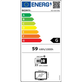 Sony KD-43X75WL 43" LED smart TV (Android TV)