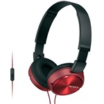 Sony MDR-ZX310 fejhallgató piros