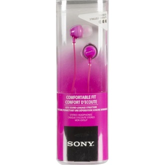 Sony MDR-EX15LP fülhallgató rózsaszín