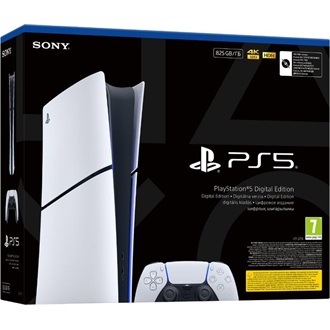 Sony PlayStation 5 Digital Edition (Slim) 825GB játékkonzol fehér