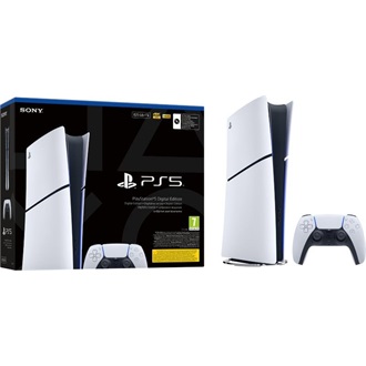 Sony PlayStation 5 Digital Edition (Slim) 825GB játékkonzol fehér