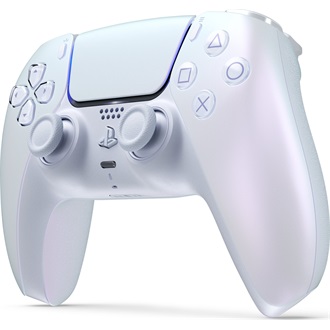 Sony PlayStation 5 DualSense Bluetooth / USB-C gamepad játékvezérlő fehér (Chrome Pearl)