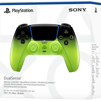 Sony PlayStation 5 DualSense Bluetooth / USB-C gamepad zöld-fekete (Remix Green)