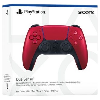 Sony PlayStation 5 DualSense Bluetooth / vezeték nélküli gamepad játékvezérlő piros (Volcanic Red)