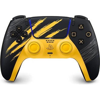 Sony PlayStation 5 DualSense Marvel`s Wolverine Battle Yellow Limited Edition Bluetooth / USB-C gamepad sárga-fekete