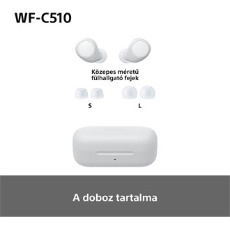 Sony WFC510W.CE7 True Wireless Bluetooth fehér fülhallgató