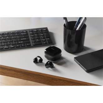 Sony WF-LC900 LinkBuds Clip True Wireless fülhallgató headset fekete