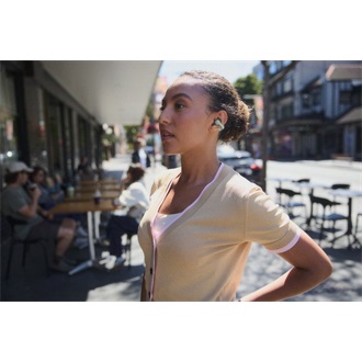 Sony WF-LC900 LinkBuds Clip True Wireless fülhallgató headset zöld