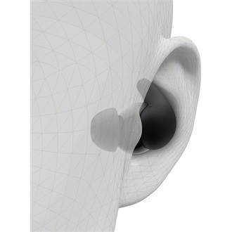 Sony WF-LS910N Linkbuds Fit zajszürős True Wireless Bluetooth fekete fülhallgató