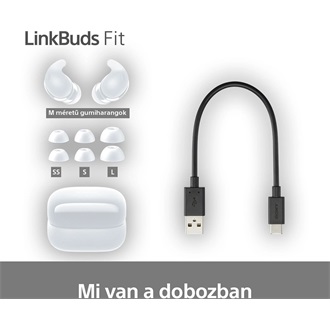 Sony WF-LS910N Linkbuds Fit zajszürős True Wireless Bluetooth lila fülhallgató