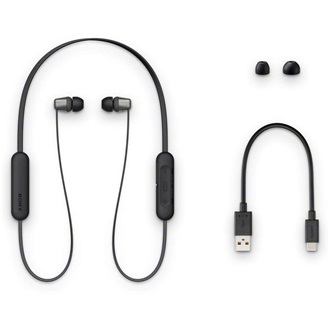 Sony WI-C310B fülhallgató headset fekete