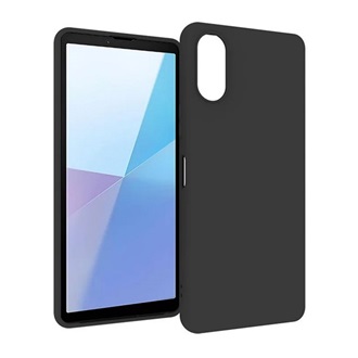 Sony Xperia 10 VI 5G Gigapack Szilikon telefonvédő matt FEKETE