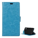 Sony Xperia L1 Gigapack tok álló, bőr hatású FLIP, prémium, VILÁGOSKÉK