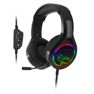 Spirit of Gamer PRO-H8 MultiPlatform gaming fejhallgató headset fekete