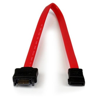 StarTech SATA 3 M/F adatkábel 0.3m hosszabbító piros