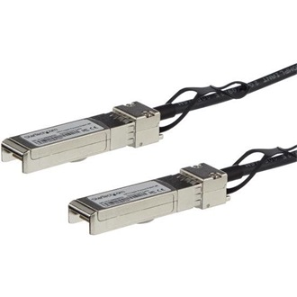 StarTech SFP+ -> SFP+ M/M adatkábel 0.5m fekete MSA Uncoded Compatible