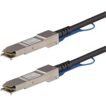 StarTech QSFP+ -> QSFP+ M/M adatkábel Direct Attach (DAC) 0.5m fekete 40Gbps