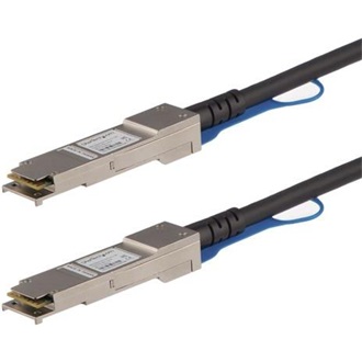 StarTech QSFP+ -> QSFP+ M/M adatkábel Direct Attach (DAC) 0.5m fekete 40Gbps