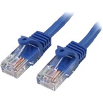 StarTech RJ45 CAT5e UTP -> RJ45 CAT5e UTP M/M adatkábel 0.5m kék