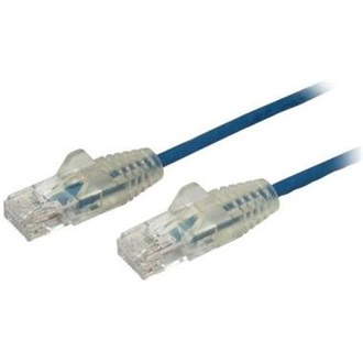 StarTech RJ45 CAT6 UTP -> RJ45 CAT6 UTP M/M adatkábel 0.5m kék slim