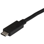 StarTech USB-C -> USB-A 3.2 Gen 2 M/M adatkábel 0.5m fekete