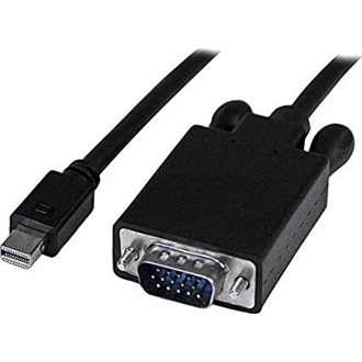 StarTech Mini DisplayPort -> VGA M/M video kábel 3m fekete