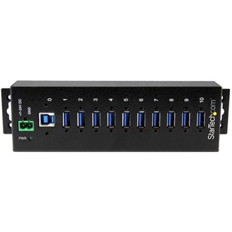 StarTech 10 portos USB3.0 HUB ESD and Surge Protection
