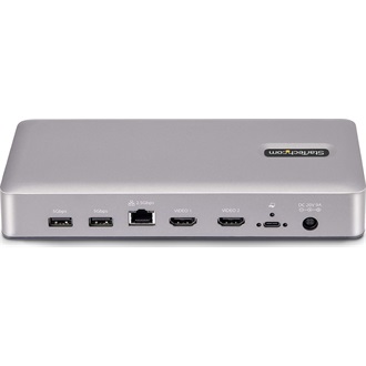StarTech 155UE-USB4-DOCK 9-port 100W USB4 dokkoló ezüst