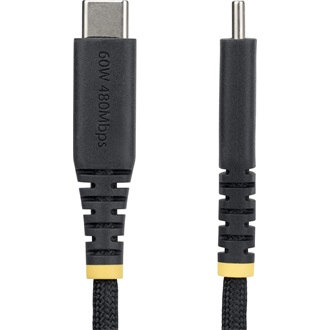 StarTech USB-C -> USB-C M/M adatkábel 0.15m fekete