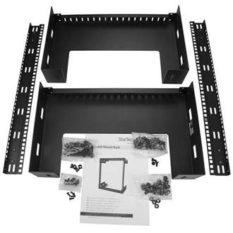 StarTech 15U 19" rack keret fekete