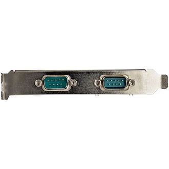 StarTech 16950 UART Serial RS232 DB9 2-port PCIe x1 bővítőkártya ezüst