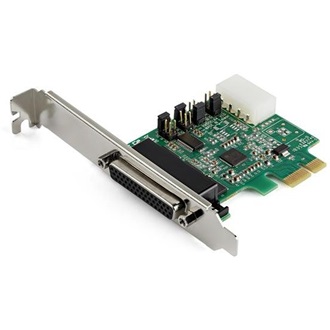 StarTech 16950 UART Serial RS232 4-port PCIe x1 bővítőkártya ezüst