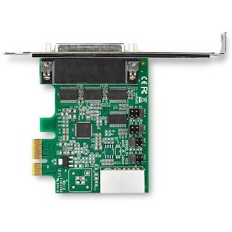StarTech 16950 UART Serial RS232 4-port PCIe x1 bővítőkártya ezüst