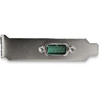 StarTech 16950 UART Serial RS232 DB9 1-port PCIe x1 bővítőkártya ezüst
