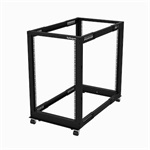 StarTech 18U OPEN FRAME RACK - 4 POST - 22-40 IN. ADJUSTABLE DEPTH
