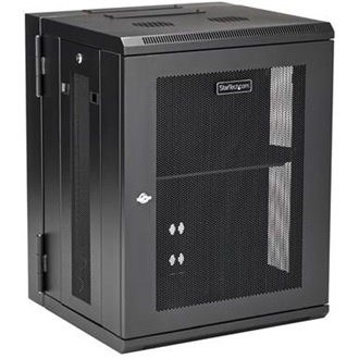StarTech 19" fali rack szekrény fekete