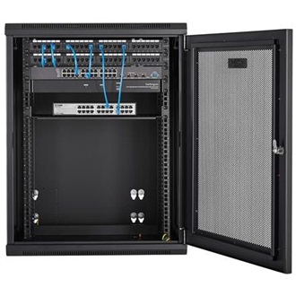 StarTech 19" fali rack szekrény fekete
