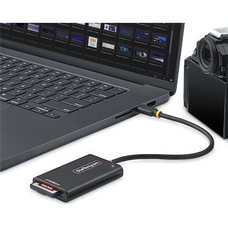StarTech 1B-USB-C-CFE-ADAPTER USB-C 3.2 Gen2 CFexpress-B kártyaolvasó fekete