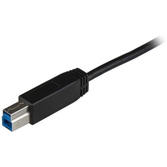 StarTech USB-C 3.1 Gen2 -> USB-B 3.2 Gen2 M/M adatkábel 1m fekete