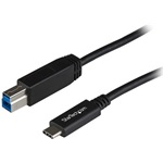 StarTech USB-C 3.1 Gen2 -> USB-B 3.2 Gen2 M/M adatkábel 1m fekete