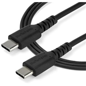 StarTech USB-C -> USB-C M/M töltőkábel 1m fekete