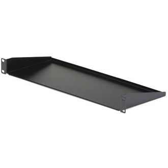 StarTech 1U 7" rack polc fekete
