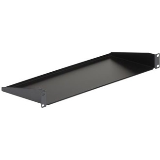 StarTech 1U 7" rack polc fekete