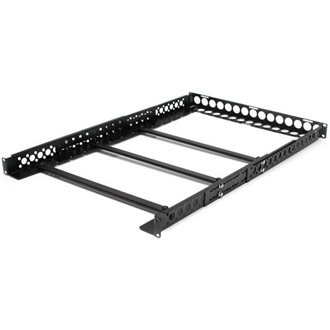 StarTech 1U fixed Rail Kit fekete