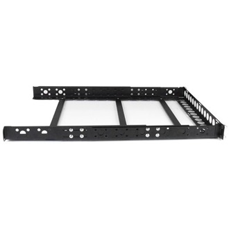StarTech 1U fixed Rail Kit fekete