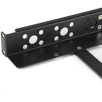 StarTech 1U fixed Rail Kit fekete