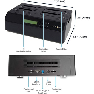 StarTech 1:3 HDD DUPLICATOR DOCK .